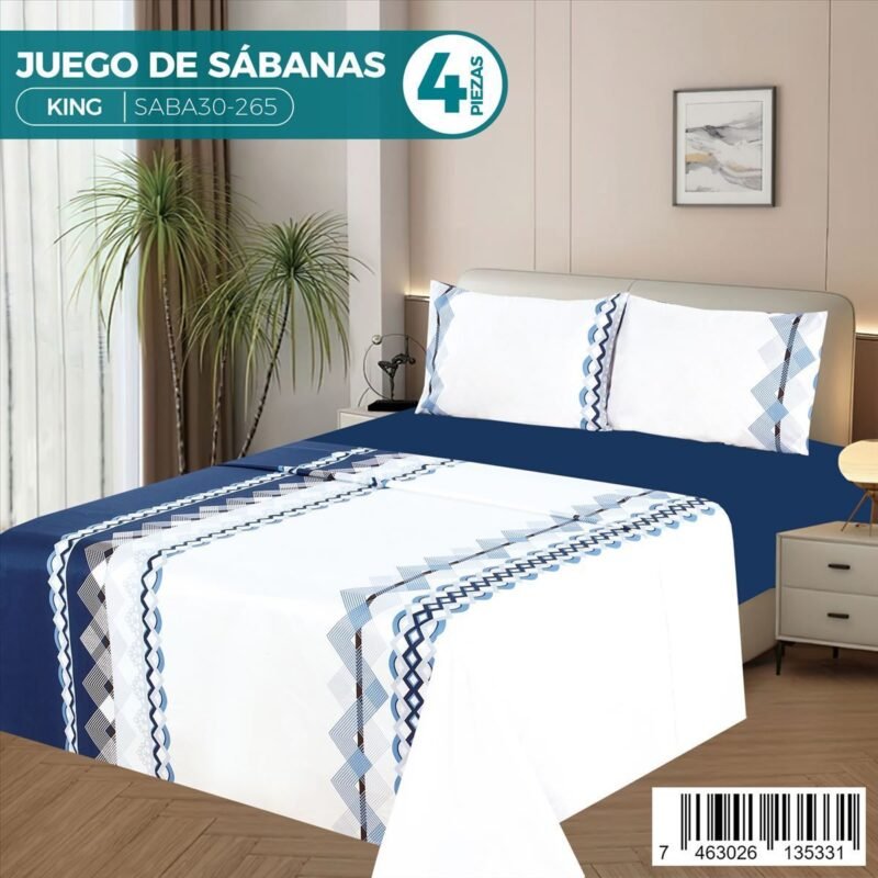Juego de Sabanas King 4 piezas - Image 2