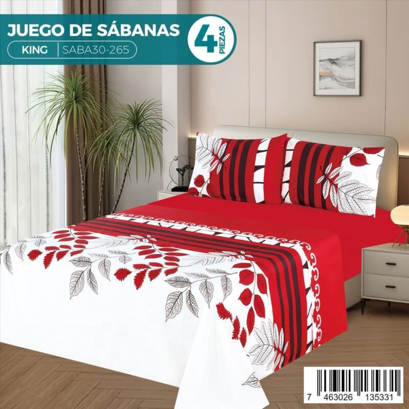 Juego de Sabanas King 4 piezas - Image 4
