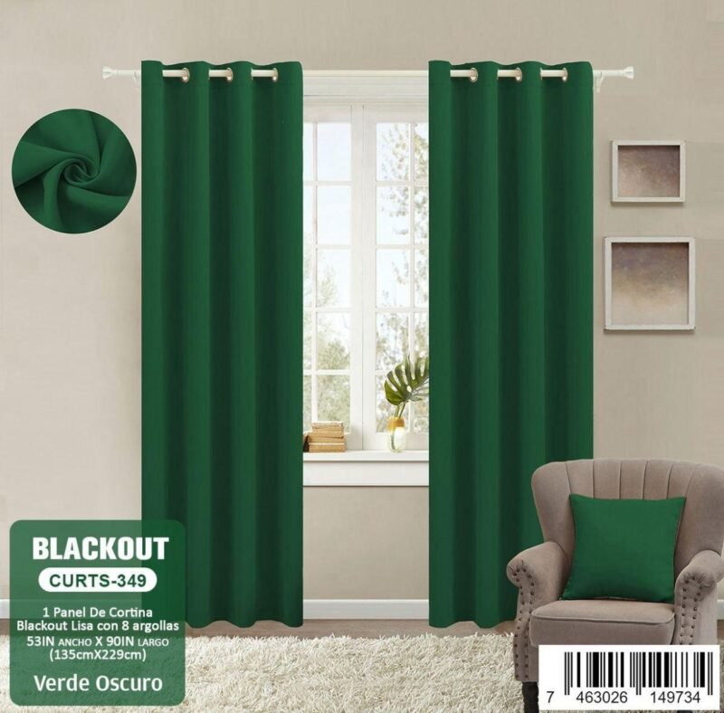 1 Panel de Cortina Blackout Lisas - Image 4