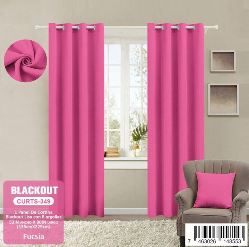1 Panel de Cortina Blackout Lisas - Image 6