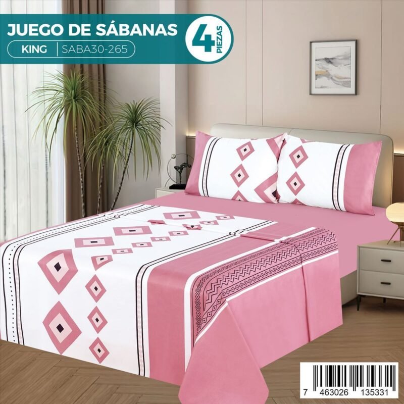 Juego de Sabanas King 4 piezas - Image 3