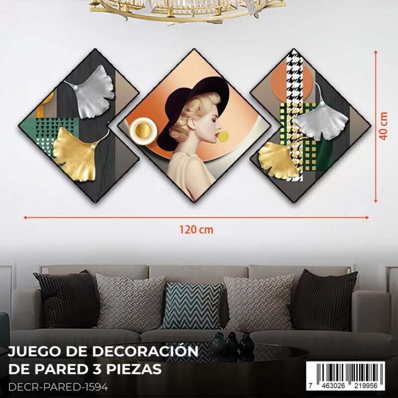 Juego de cuadro de 3 Piezas - Image 4
