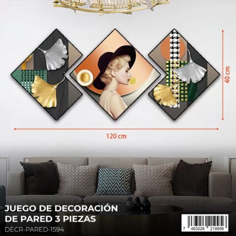 Juego de cuadro de 3 Piezas