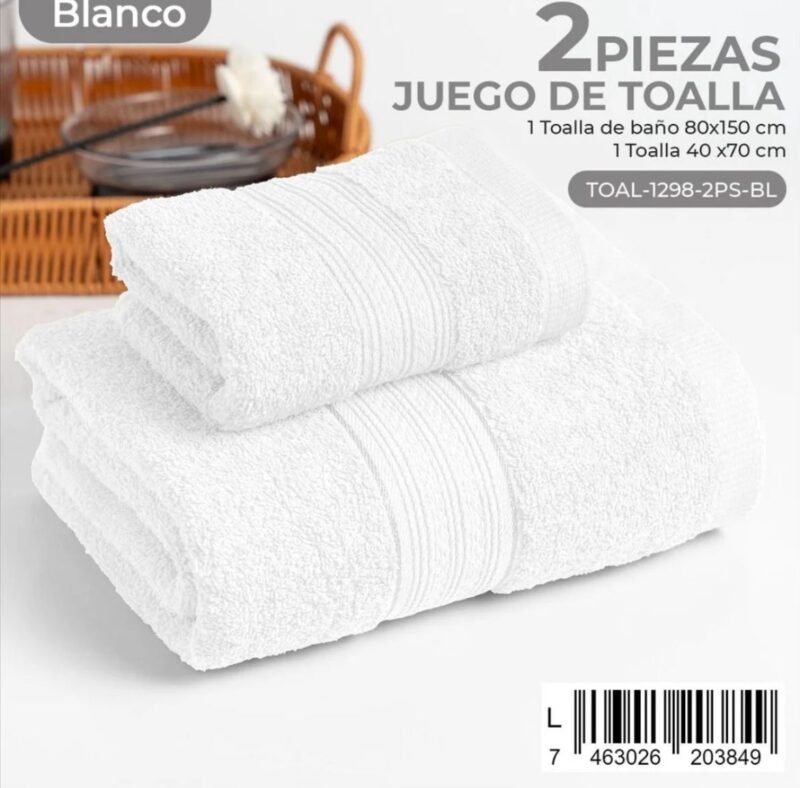 2  Piezas de Toallas - Image 2