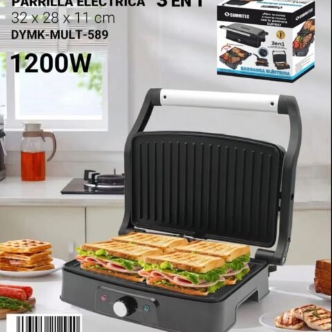 Tostadora Eléctrica 5 en 1