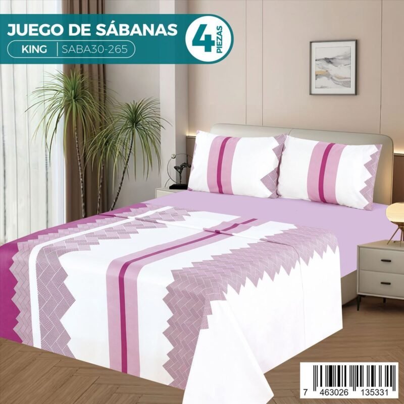 Juego de Sabanas King 4 piezas - Image 7