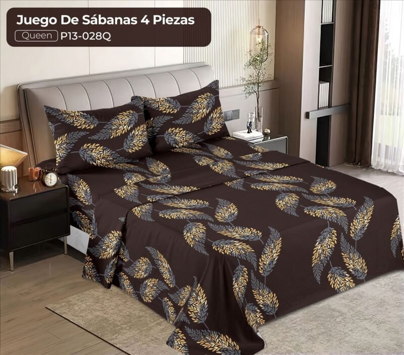 Juego de Sabanas 4 Piezas Queen - Image 7